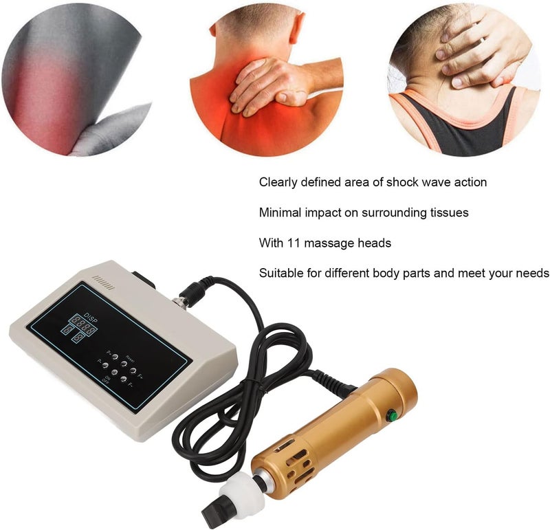 woobles Body Shockwave Machine, ED Treatment 100240V 9 Energy Gears Physical Body Shockwave Therapy Machine for Home (US Plug) - Image 3